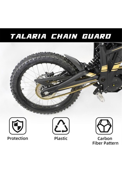 Motosiklet Zinciri Muhafızları Talaria Sting X3 Mx3 Mx4 Aksesuarları Için Zincir Kapak Koruyucusu (Yurt Dışından) indirimleri