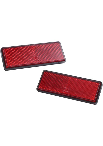 Motosikletler Için Evrensel Dikdörtgen Kırmızı Reflektörler Atv Bisikletleri Kir Bisikletleri (Yurt Dışından) modelleri