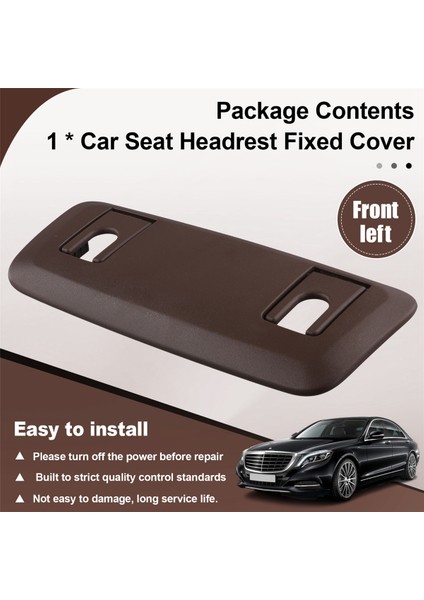 Araba Ön Sol Koltuk Başlık Sabit Kapak Koruyucu Kapak A2229101512 Mercedes Benz S Sınıfı W222 2014-2017 Lhd (Yurt Dışından) indirimleri