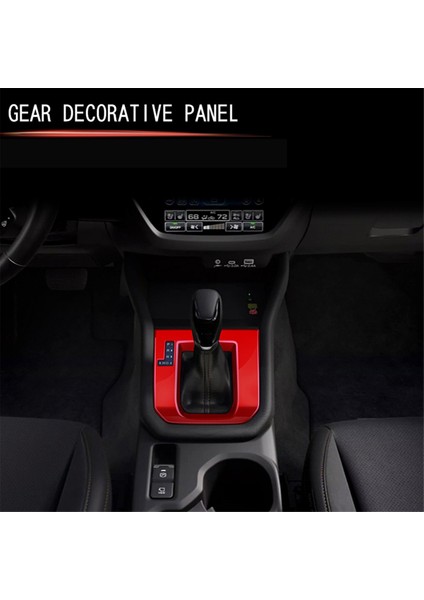 Subaru Forester 2025 Iç Aksesuarlar Için Araç Dişli Vites Çerçevesi Merkezi Konsol Vardiya Knob Panel Trim C Lhd (Yurt Dışından) fiyatları