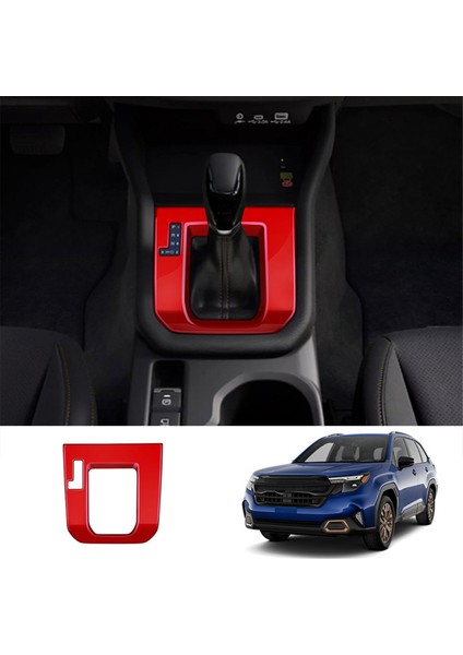 Subaru Forester 2025 Iç Aksesuarlar Için Araç Dişli Vites Çerçevesi Merkezi Konsol Vardiya Knob Panel Trim C Lhd (Yurt Dışından) modelleri