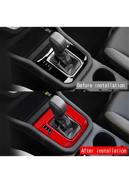 Subaru Forester 2025 Iç Aksesuarlar Için Araç Dişli Vites Çerçevesi Merkezi Konsol Vardiya Knob Panel Trim C Lhd (Yurt Dışından) indirimleri