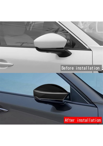 Mazda CX80 Cx-80 2024 2025 Araç Aksesuarları, B Araba Kapısı Yatırma Dikkatli Arka Görünüm Ayna Kapağı (Yurt Dışından) fırsatları
