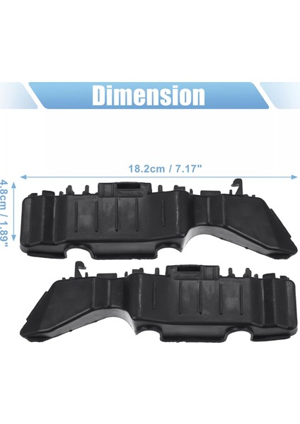 1 Çift 86513-1R000, 86514-1R000 Hyundai Aksanı Için Ön Tampon Braketi 2012-2017 (Yurt Dışından) modelleri