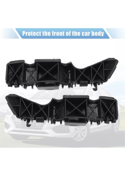 1 Çift 86513-1R000, 86514-1R000 Hyundai Aksanı Için Ön Tampon Braketi 2012-2017 (Yurt Dışından) fırsatları