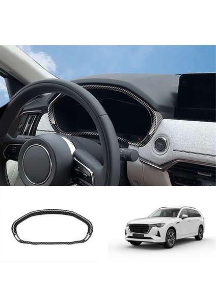Lhd Araba Aksesuarları Ön Gösterge Tablosu Speevdometer Metre Strip Araç Enstrüman Mazda Cx-80 CX80 2024 2025 (Yurt Dışından) fırsatları