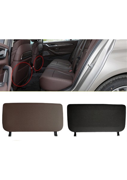 Araba Koltuğu Arka Panel Deri Backrest Depolama Cep Kapağı Bmw 5 6 7 Serisi G30 G38 2018-2023 G12 G32 Mocha (Yurt Dışından) fırsatları