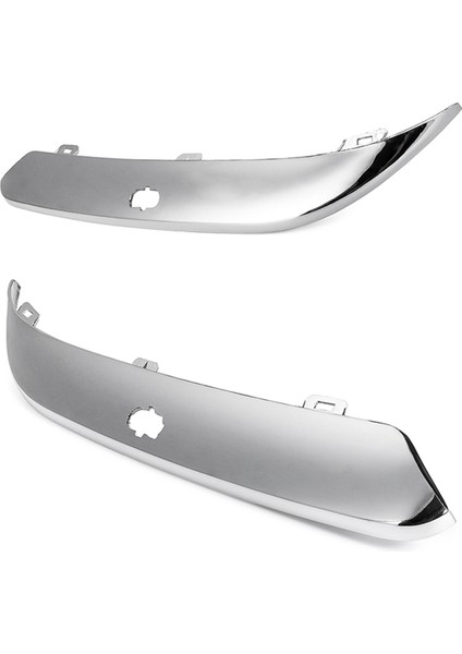 Ön Tampon Alt Krom Trim Şeridi Dekoratif Şerit Kapağı Delik W/delik 04806124AA 04806125AA Chrysler Için 300C 2005-2011 (Yurt Dışından) fırsatları