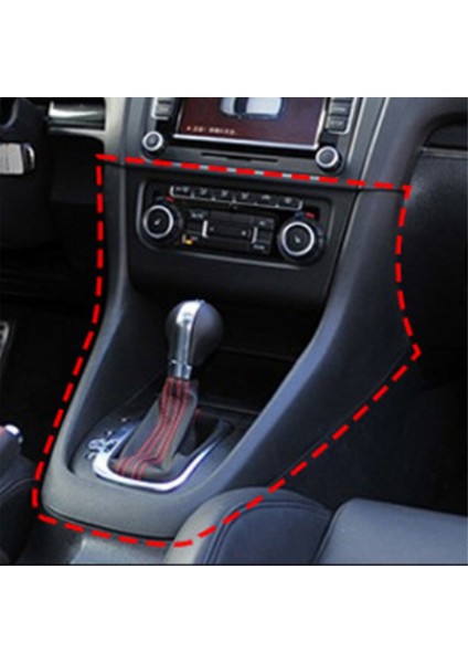 Vw Golf Için Araba Merkezi Kontrol Vardiyalı Kara Panel Çerçeve Dişli Kara Braket Tabanı 6 2008-2013 Siyah (Yurt Dışından) modelleri