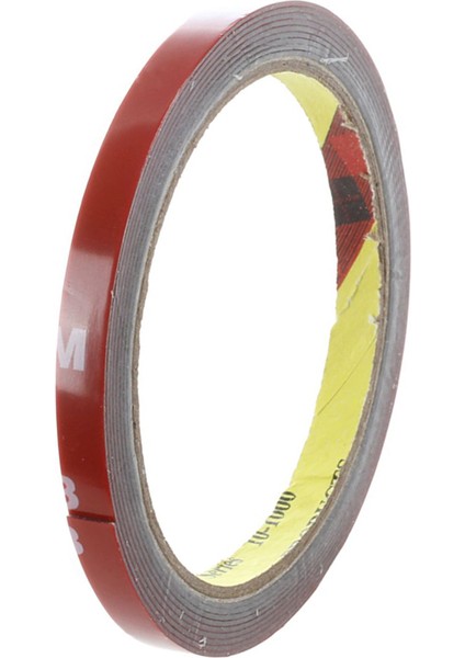 2pcs Araç Araba Için Güçlü Kalıcı Çift Taraflı Süper Yapışkan Köpük Bant Rulosu, Kırmızı -15MMX3M ve 8MMX3M (Yurt Dışından) fırsatları