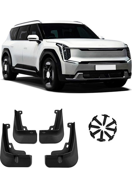 4pcs Kıa Ev9 2023+ Çamurluk Çamurlar Çamurluk Çamur Guard Flep Splash Flaps Aksesuarları (Yurt Dışından) fiyatları