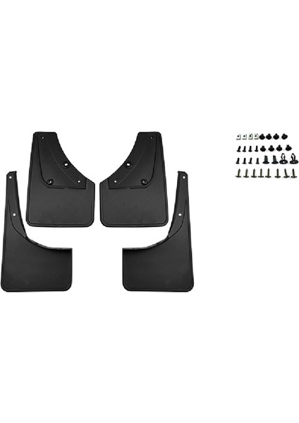 Suzuki Jimny Için Araba Çamur Fleps 2019-2023 Çamurluk Çamurluk Çamur Guard Flep Splash Flaps Aksesuarlar Siyah (Yurt Dışından)