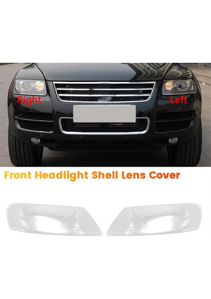 Araba Ön Far Kabuk Lens Vw Touareg Için Labhade 2003 2004 2005 2006 Far Şeffaf Kabuk Sağ (Yurt Dışından) indirimleri