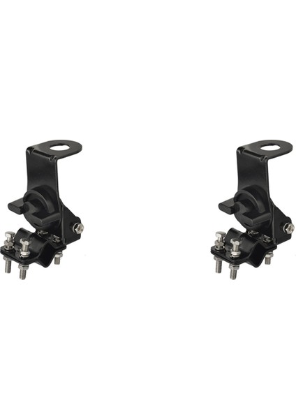 2x Araç Cb Mobil Radyo Anten Aynası Montaj Tampon Çatı Rafı Kutup Montajı Araba Kamyonu Için Sabit Braket Cb Radyo Vhf Uhf (Yurt Dışından)