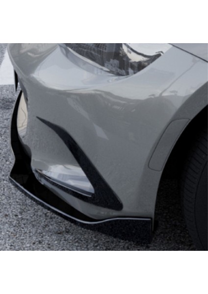 Araba Ön Tampon Ayırıcı Spoiler Sis Lambası Spoyler Kapak Mazda Miata Mx-5 Nd 2016+ Parlak Siyah (Yurt Dışından) modelleri