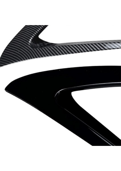 Araba Ön Tampon Ayırıcı Spoiler Sis Lambası Spoyler Kapak Mazda Miata Mx-5 Nd 2016+ Parlak Siyah (Yurt Dışından) indirimleri