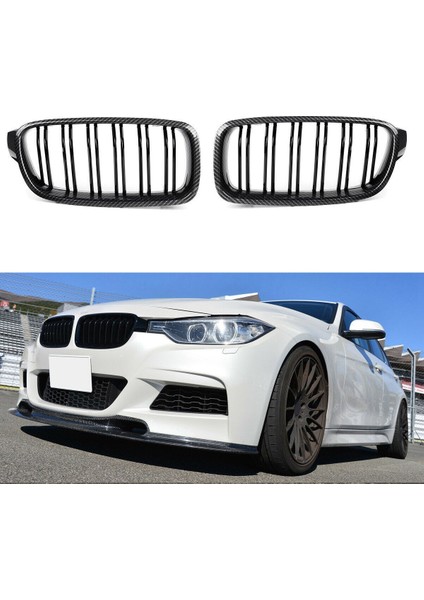 Karbon Fiber Ön Böbrek Izgara Bmw F30 F30 F35 328I 335I 2012-2018 (Yurt Dışından) fiyatları