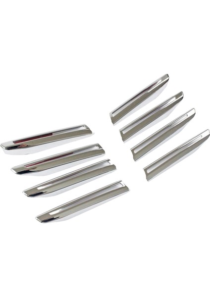 8pcs Gümüş Ön Sis Fark Trim Şeridi Toyota Land Cruiser 2023 LC300 Için Ön Izgara Tamponu (Yurt Dışından)