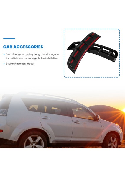 Ön Tampon Hava Outlet Çıkartmaları Mercedes Için Trim Kapak A Sınıfı W177 A180 A200 A220 A250 Spor Aksesuarları Araba Stil (Siyah) (Yurt Dışından) fırsatları