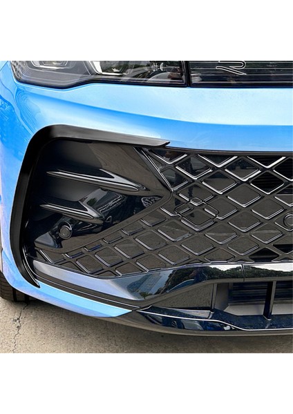 Araba Ön Tampon Dudak Ayırıcı Spoiler Sis Fg Fog Vw Tiguan Mk3 Rline 2024+ Parlak Siyah (Yurt Dışından) fiyatları