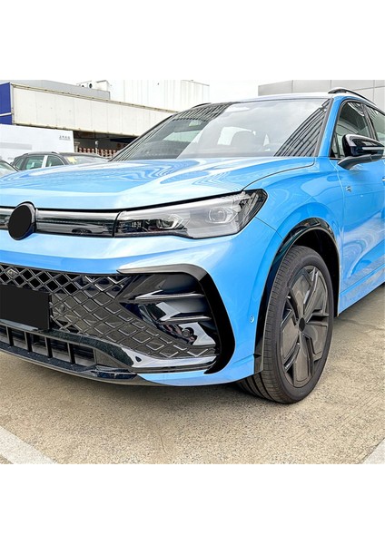 Araba Ön Tampon Dudak Ayırıcı Spoiler Sis Fg Fog Vw Tiguan Mk3 Rline 2024+ Parlak Siyah (Yurt Dışından) indirimleri