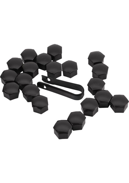 20PCS 21MM Araba Lastik Tekerleği Parlak Siyah Cıvata Somunları ile Kaldırma Anahtarı Tesla Model S 12-17 Için Uygun (Yurt Dışından) fırsatları