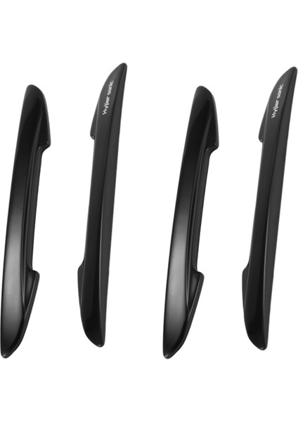 Hipersonik Araba Kapı Kenar Koruyucular Plastik Kapı Koruyucusu Siyah 4pcs (Yurt Dışından)