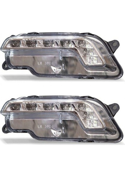 2x Sol Gündüz Çalışma Işık LED Sis Lambaları Mercedes W212 E300 E350 E500 E550 09-13 2128200756 (Yurt Dışından)