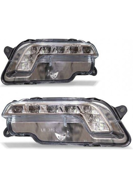 2x Sol Gündüz Çalışma Işık LED Sis Lambaları Mercedes W212 E300 E350 E500 E550 09-13 2128200756 (Yurt Dışından) fiyatları