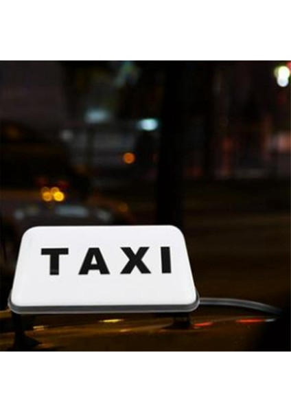 Taksi LED Gösterge Işık Işareti LED Gün Işık Taksi Üst Işık Dc 12V 3W Otomatik Sürüş Çatı Üst Kabini LED Işaret (Yurt Dışından) modelleri
