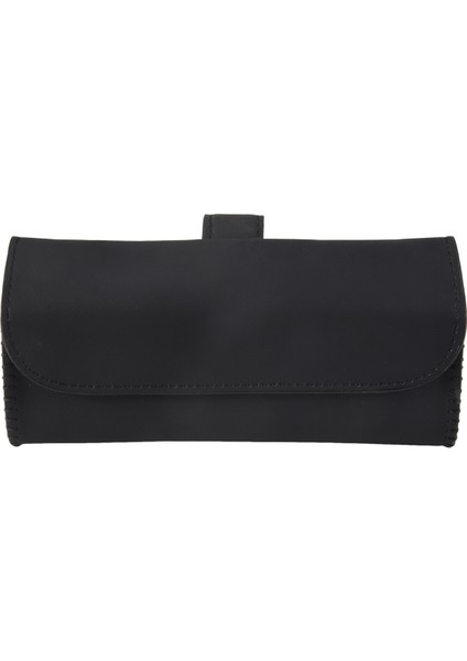 Evrensel Araba Güneş Gözlüğü Tutucu, Araba Sun Visor Göz Gözlükleri Kılıf Tutucular Deri Güneş Gözlüğü Klip Depolama Aksesuarları, Siyah (Yurt Dışından)