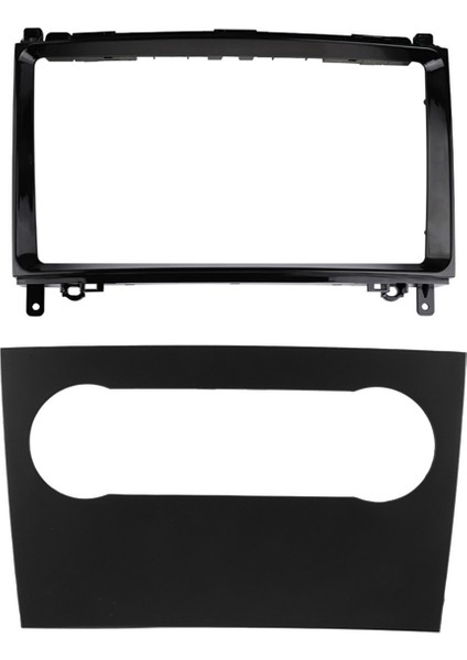 Mercedes Için Araba Radyosu Fasyası Benz B Sınıfı (W245) 2005-2011 Dash Kit Yükleme Facia Panel Konsolu Çerçeve Adaptör Plakası (Yurt Dışından)