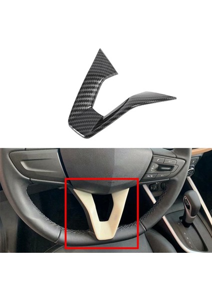 Chevrolet Onix 2019-2021 Için 3x Karbon Fiber Araba Direksiyon Kapağı Kaplama Aksesuarları (Yurt Dışından) indirimleri