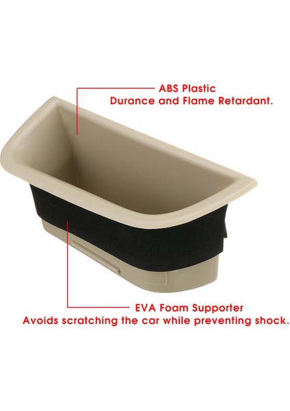 Volvo Için 1 Çift Abs Araç Kapı Yan Tap Kol Dayama Depolama Kutusu XC70 V70 S80 Araç Iç Organizatör (Yurt Dışından) indirimleri