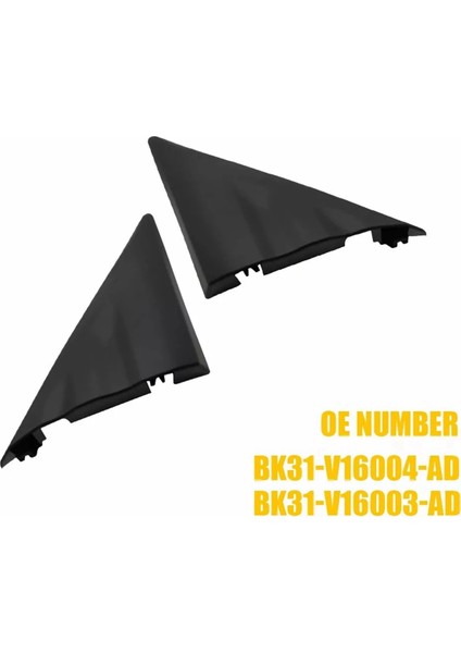 1 Çift Araba Dikiz Aynası Ön Üçgen Plaka Ön Kaplama BK31-V16004-AD BK31-V16003-FORD Transit Mk8 2014-2020 Için (Yurt Dışından) modelleri