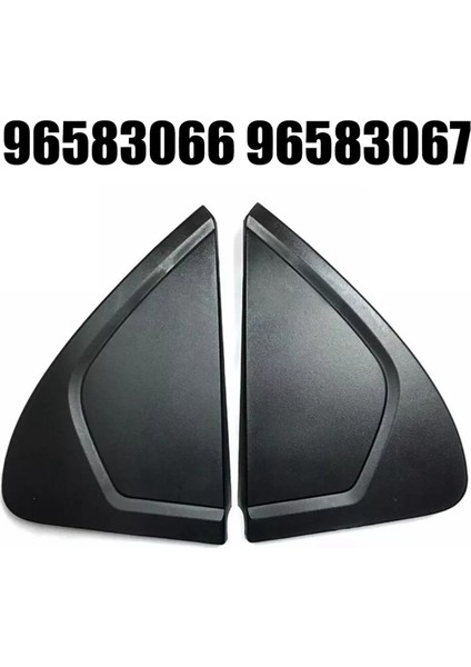 1paır Araç Kapı Yanıyor Üçgen Trim Panel 96583066 96583067 Chevrolet Aveo 2003-2010 Pencere Köşe Kalıplama Kapağı (Yurt Dışından) indirimleri