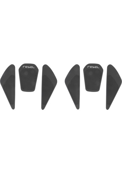 4x Motosiklet Tank Kauçuk Sticker Koruyucu Honda REBEL500 REBEL300 Rebel Cmx 500 CM500 CM300 (Yurt Dışından) fiyatları