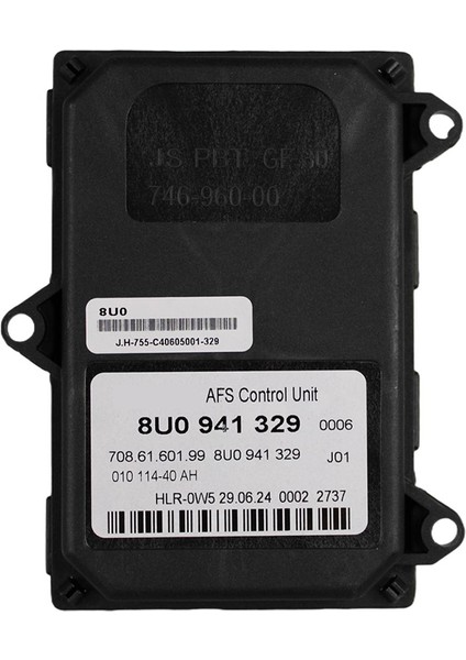 8U0941329 Viraj Lights Ası Far Kontrol Modülü Audi Q3 Için 8u Skoda Super Vw Eos Touareg 7p5 2010-2014 74696000 (Yurt Dışından)
