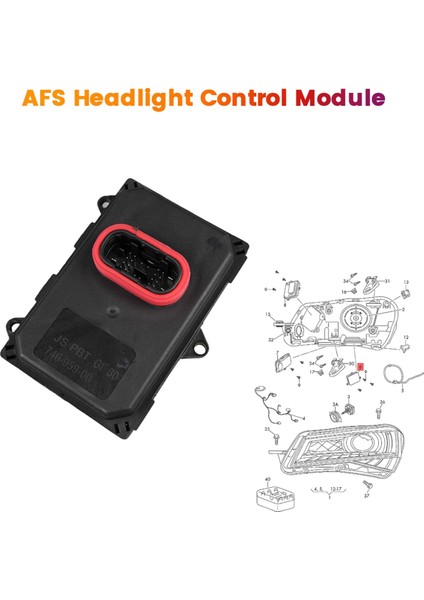 8U0941329 Viraj Lights Ası Far Kontrol Modülü Audi Q3 Için 8u Skoda Super Vw Eos Touareg 7p5 2010-2014 74696000 (Yurt Dışından) fiyatları