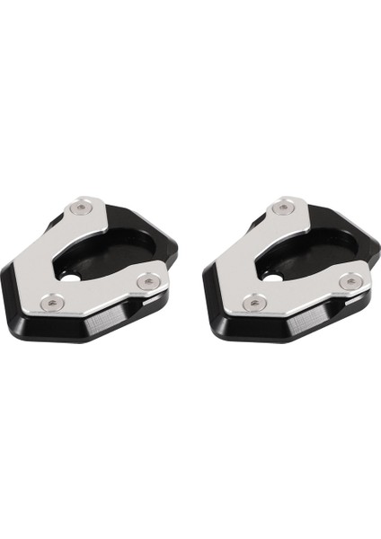 2x Motosiklet Kickstand Ayak Tarafı Stand Uzantı Pad Kawasaki Z400 Z650 Z900 Ninja 250/300 650 (Siyah) (Yurt Dışından) fiyatları