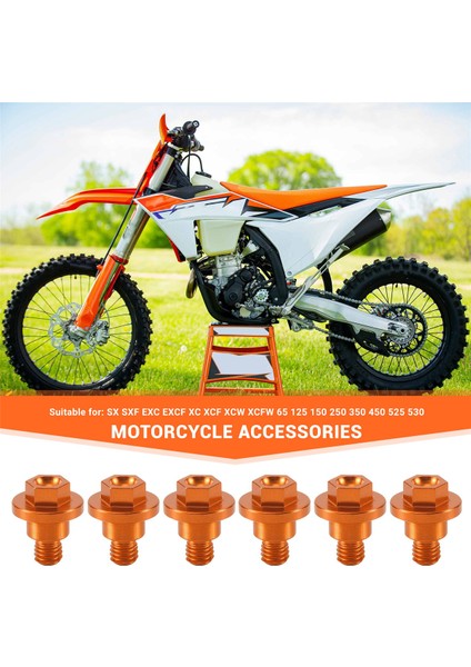 Ktm Sx Sxf Excf Excf Xc Xcf Xcw Xcfw 65 125 150 250 350 450 525 530 (Turuncu) (Yurt Dışından) fırsatları
