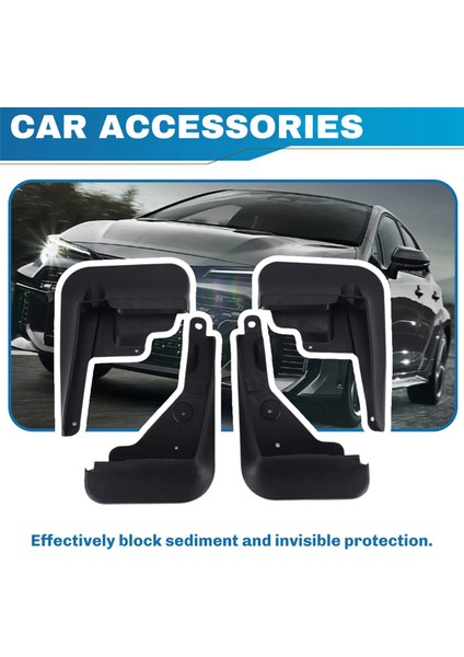 Toyota Için Toyota Için Araba Çamurlar Corolla 2020 2021 Çamurluk Çamur Çamur Flap Guard Sıçrama Mudguards Araç Aksesuarları (Yurt Dışından) fırsatları
