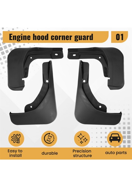 2022 Geely Emgrand Çamur Çamur Flep Guard Sıçrama Çamurluklar Araç Aksesuarları (Yurt Dışından) indirimleri