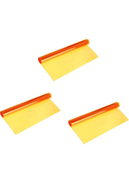 3x Film Far 30CM x 120CM Tonu Vinil Araç Turuncu (Yurt Dışından)