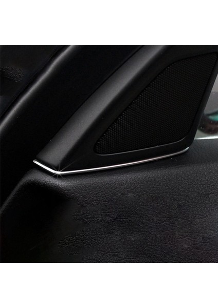 6pcs Kapı Tweeter Yuva Fişi F10 F11-BMW 5 Serisi 2011-2013 Abs Krom Kapı Hoparlörleri Çerçeve (Yurt Dışından) fırsatları