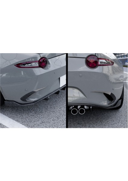 Araba Arka Tampon Ayırıcı Spoiler Arka Sis Lambası Spoiler Kapak Mazda Için Mazda Miata Mx-5 Nd 2016+ Karbon Fiber (Yurt Dışından) modelleri