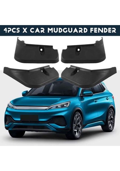 -Byd Için Araba Çamurlu Kupa 3 Yuan Artı Ev 2021-2023 Çamurluk Çamur Koruma Flep Splash Flaps Mudguards Aksesuarları (Yurt Dışından) fırsatları