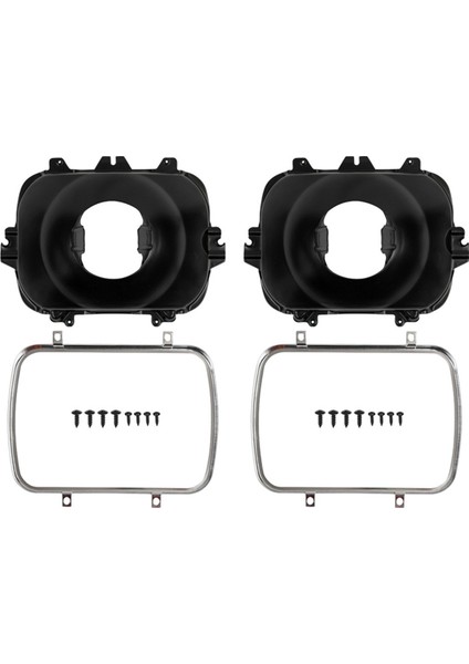 2pcs Far Sabitleme Kiti Far Far Destek Braket Kurulum Kiti 42437 Gmc Chevrolet Buick Pontiac Cadillac (Yurt Dışından)