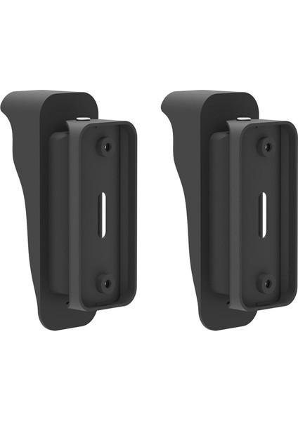 2x Kapı Zili Montaj Açısı Ayarlanabilir Montaj Kiti Yanıp Sönen Kapı Zili Kamera Açısı Montajı, Göz Kırpma Video Kapı Zili Kamera Için (Yurt Dışından)