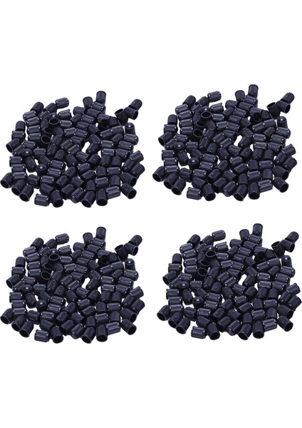 400 - Siyah Plastik Yedek Valf Kapakları. Arabalar, Kamyonlar, Motosikletler, Atv. Schrader Lastik Kapakları. (Yurt Dışından)